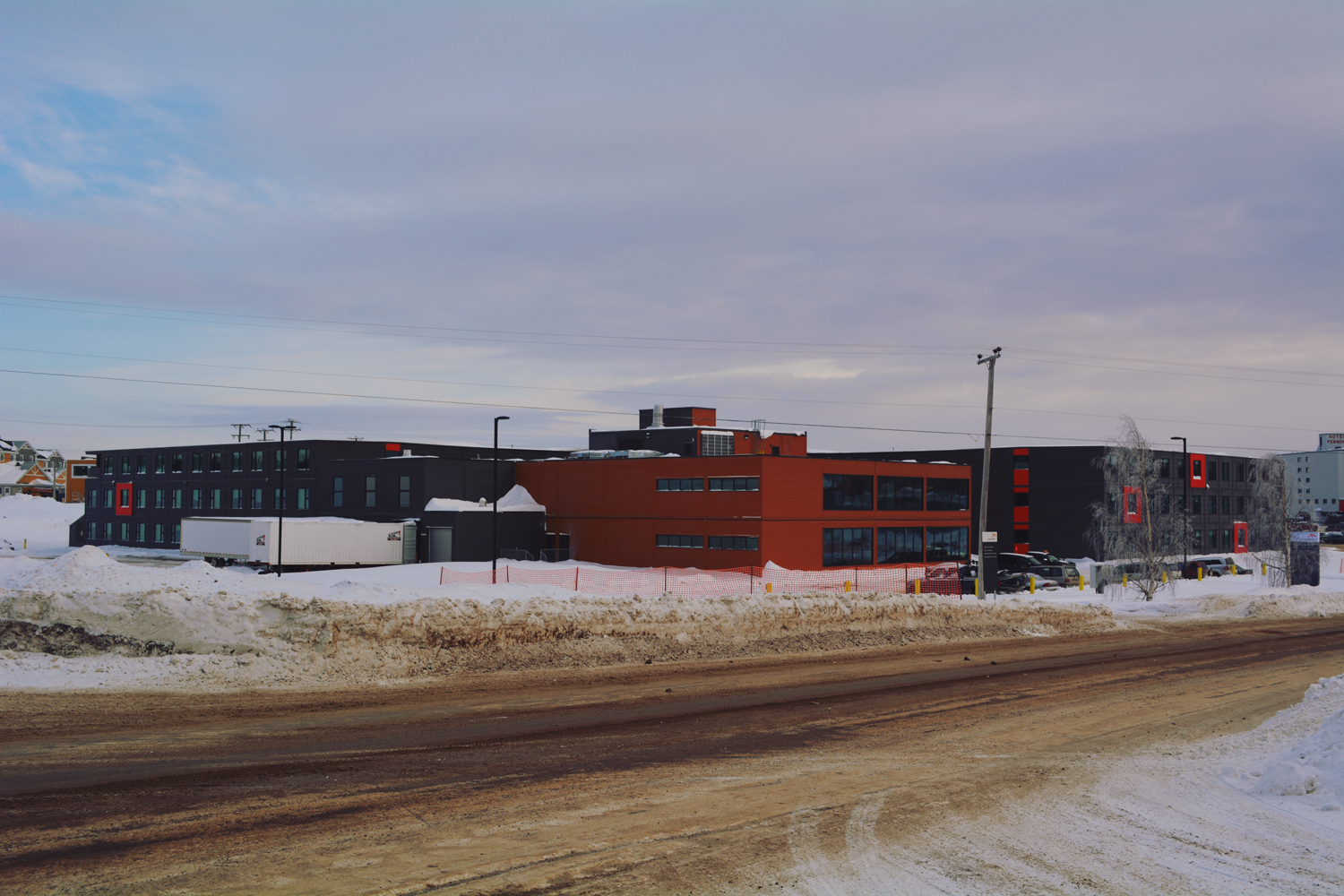 Camp and cafeteria in Fermont (QC)